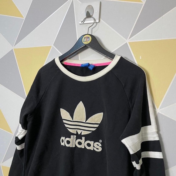 Adidas Embroidered Spell Out Sweatshirt - Picture 4 of 4